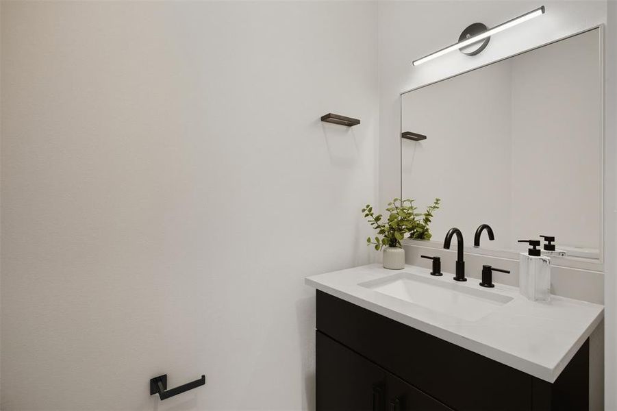 Furnished interior view inside a new home in , Dallas (Image 3).