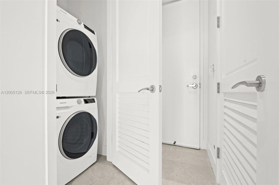 Furnished interior view inside a new home in , Miami (Image 9).