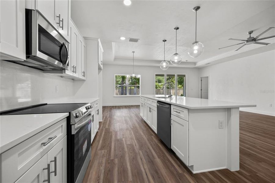 Furnished interior view inside a new home in , Gainesville (Image 9).