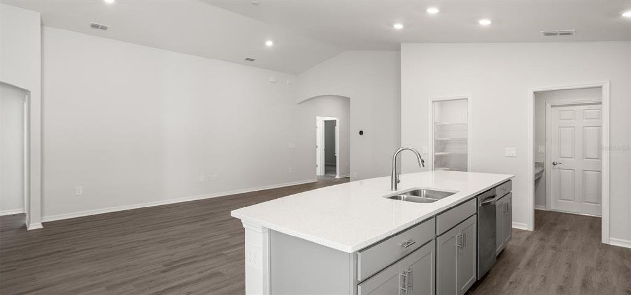 Furnished interior view inside a new home in VillaMar, Winter Haven (Image 5).