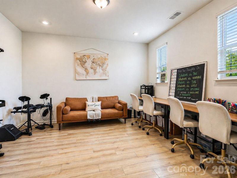 Furnished interior view inside a new home in Wilson Creek Executive Series, Indian Land (Image 8).