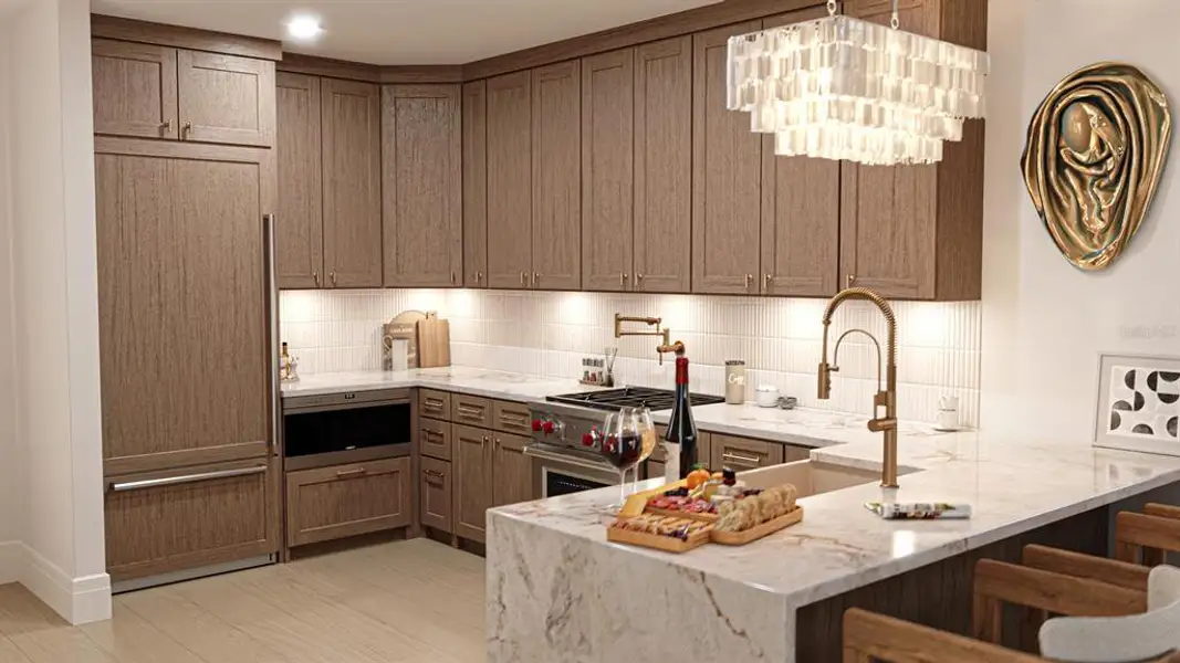 Furnished interior view inside a new home in , Ormond Beach (Image 7).