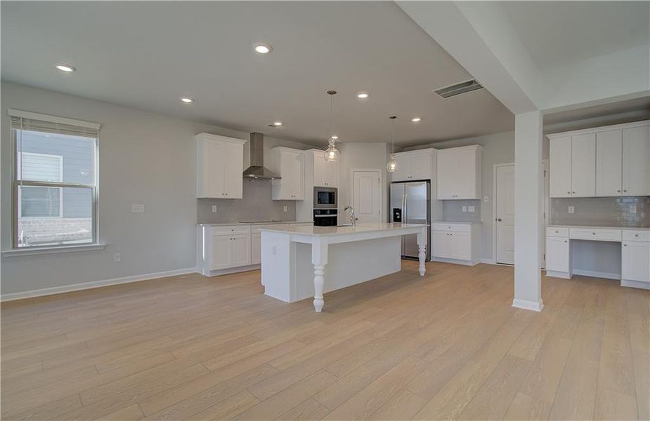 Furnished interior view inside a new home in Adagio, Dacula (Image 5).