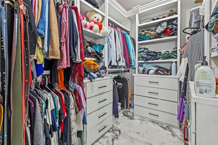 View of spacious closet View of spacious closet