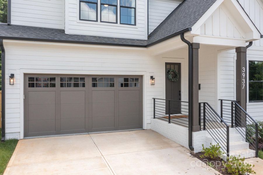 Front exterior of a new home in , Charlotte, NC, highlighting curb appeal (Image 22).