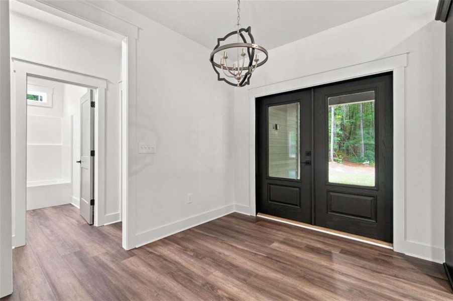 Spacious, unfurnished interior of a new home in , Talking Rock (Image 35).