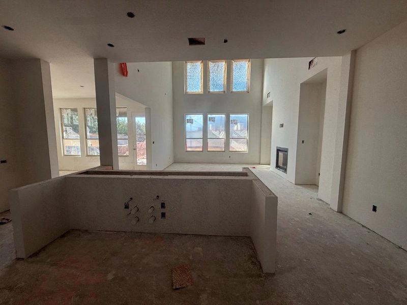 In-progress construction of a new home in Provence, Austin, TX (Image 14). In-progress construction of a new home in Provence, Austin, TX (Image 14).