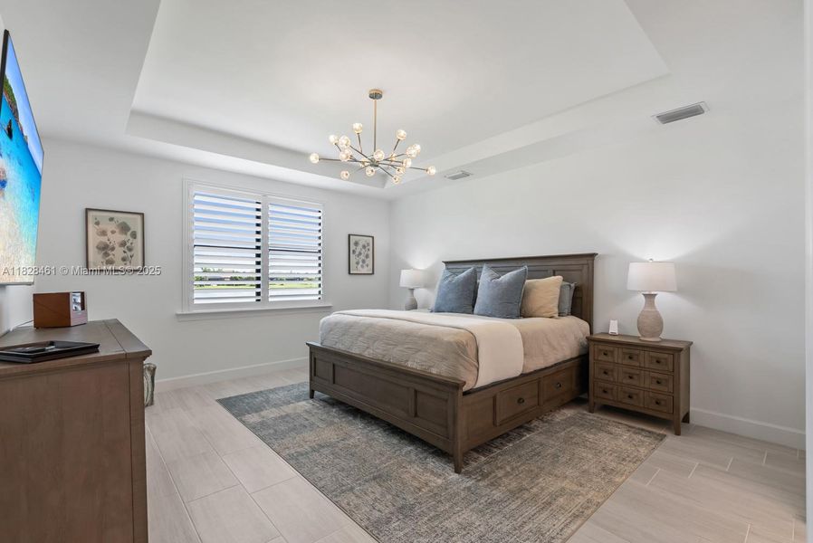 Furnished interior view inside a new home in Del Webb Naples, Ave Maria (Image 10).