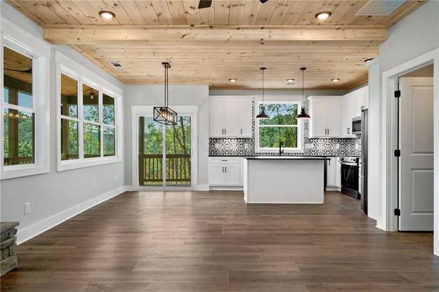 Furnished interior view inside a new home in , Ranger (Image 7).