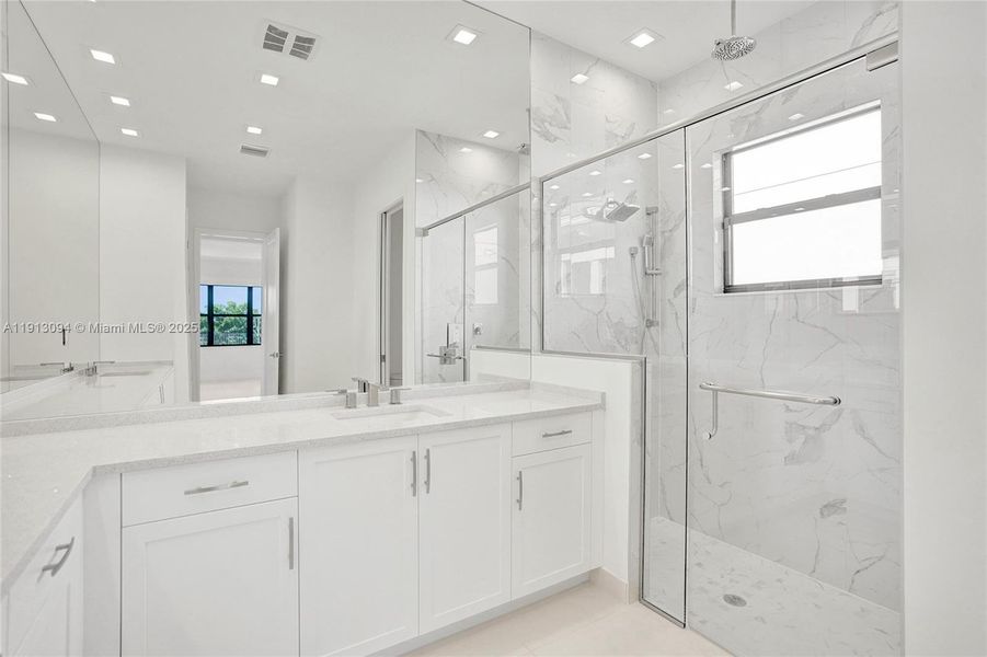 Furnished interior view inside a new home in Apex at Avenir, Palm Beach Gardens (Image 8).