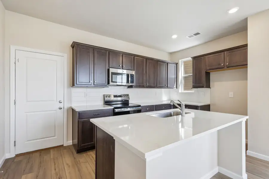 Furnished interior view inside a new home in Pintail Commons at Johnstown Village, Johnstown (Image 3).
