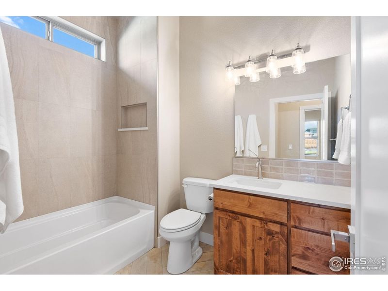 Furnished interior view inside a new home in , Loveland (Image 16).