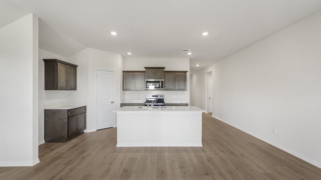 Furnished interior view inside a new home in Valor Farms, Royse City (Image 8).