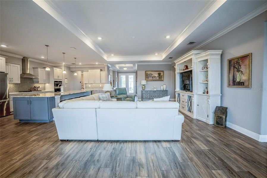 Furnished interior view inside a new home in , Ocala (Image 50).