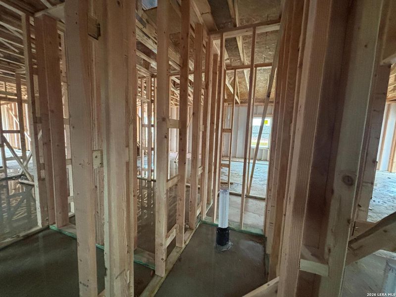 In-progress construction of a new home in The Summit at Saddlebrook Ranch 55's, Schertz, TX (Image 9). In-progress construction of a new home in The Summit at Saddlebrook Ranch 55's, Schertz, TX (Image 9).