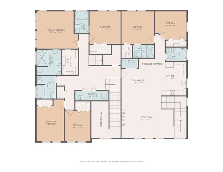 2D floor plan layout of this home in , Asheville, NC (Image 7). 2D floor plan layout of this home in , Asheville, NC (Image 7).