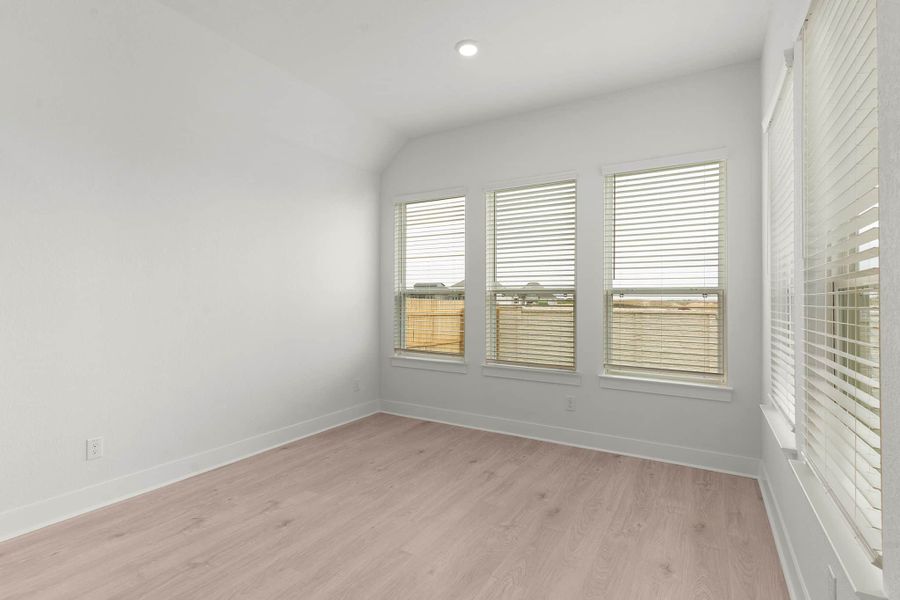 Spacious, unfurnished interior of a new home in The Grove at Blackhawk, Pflugerville (Image 36).
