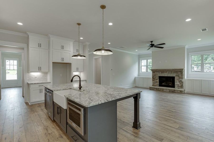 Furnished interior view inside a new home in , Cumming (Image 34). Furnished interior view inside a new home in , Cumming (Image 34).