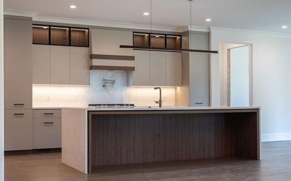 Furnished interior view inside a new home in , Cumming (Image 5).