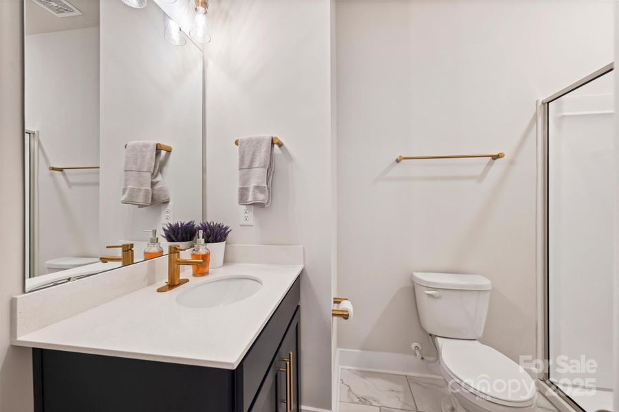 Furnished interior view inside a new home in , Charlotte (Image 27).