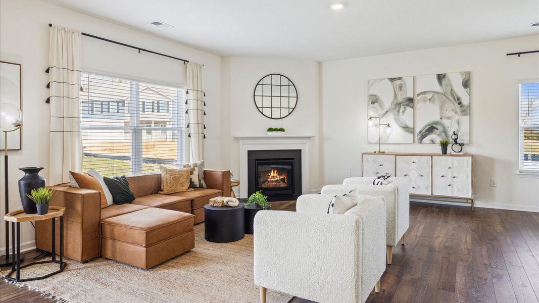 Furnished interior view inside a new home in Best Farms, Maryville (Image 8).