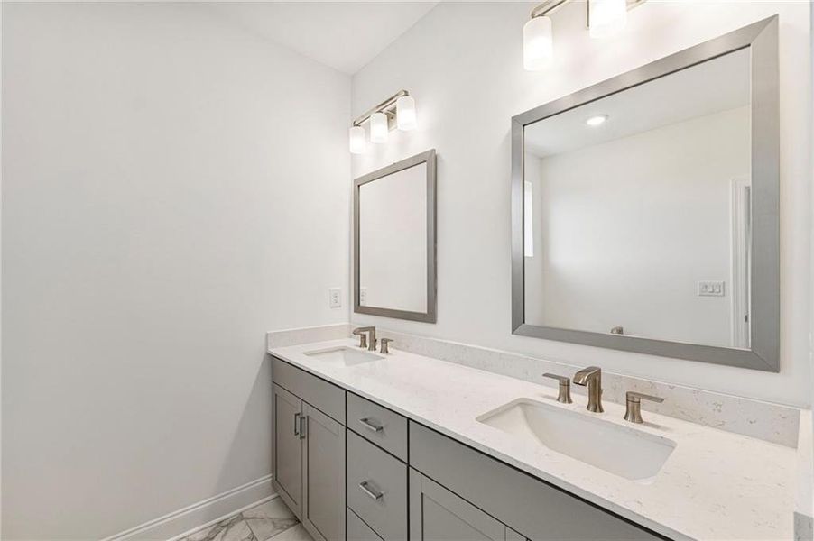 Furnished interior view inside a new home in , Sugar Hill (Image 7).