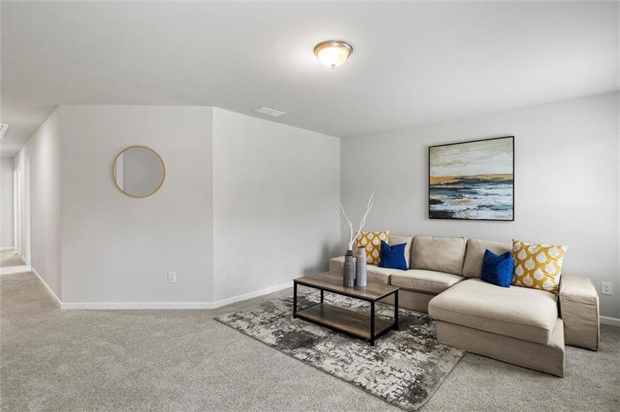 Furnished interior view inside a new home in Burchwood, Stockbridge (Image 20). Furnished interior view inside a new home in Burchwood, Stockbridge (Image 20).