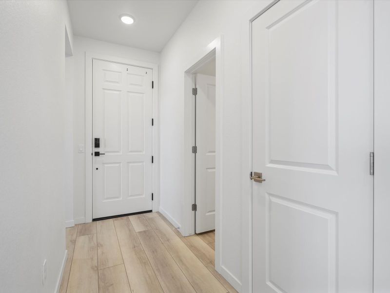 Spacious, unfurnished interior of a new home in Gateway Commons, Denver (Image 27). Spacious, unfurnished interior of a new home in Gateway Commons, Denver (Image 27).