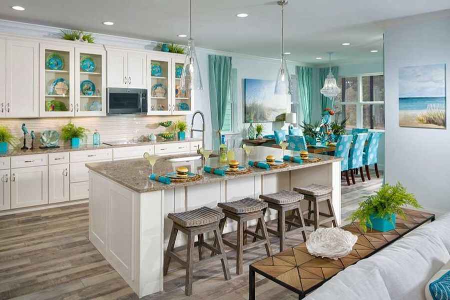 Representative furnished interior of a home built from the Aruba by Minto Communities in Latitude Margaritaville Hilton Head, Hardeeville (Image 3). Representative furnished interior of a home built from the Aruba by Minto Communities in Latitude Margaritaville Hilton Head, Hardeeville (Image 3).