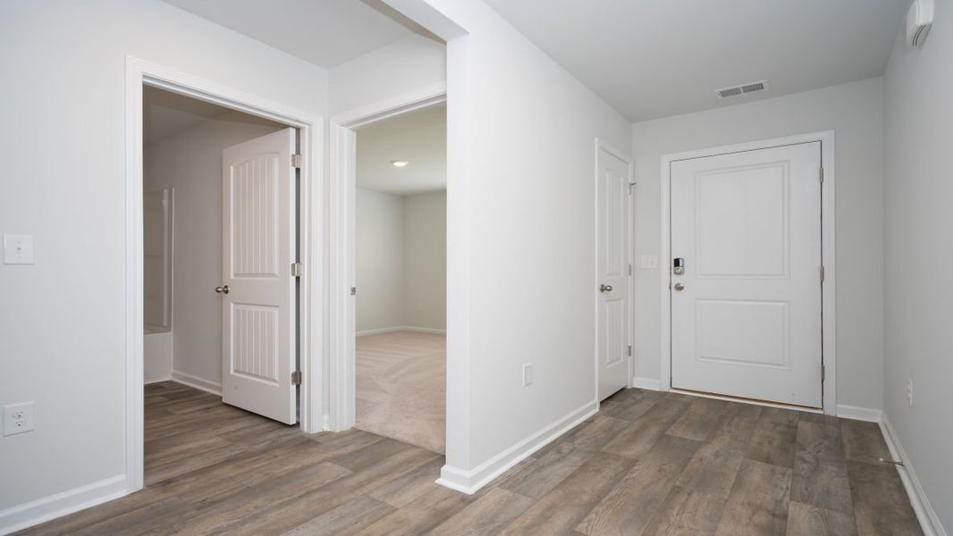 Spacious, unfurnished interior of a new home in Cottonwood Place, Tabor City (Image 14). Spacious, unfurnished interior of a new home in Cottonwood Place, Tabor City (Image 14).