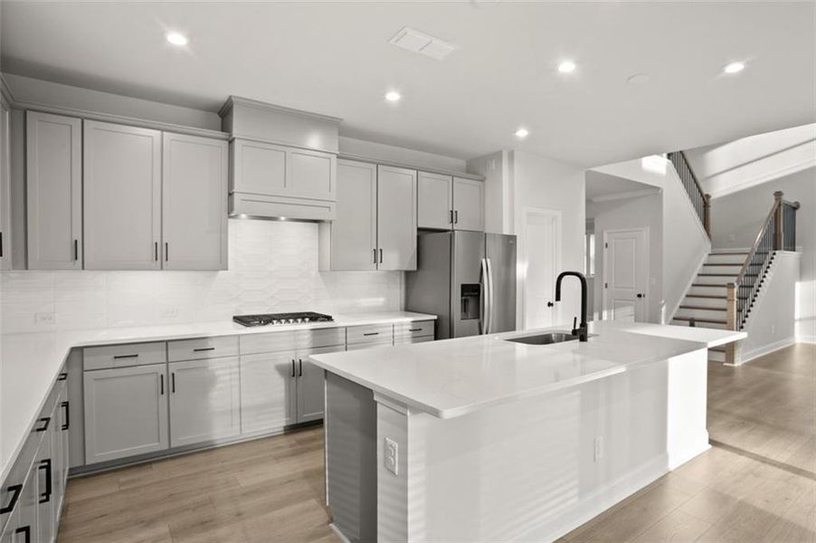 Furnished interior view inside a new home in Hillside Manor, Powder Springs (Image 12).