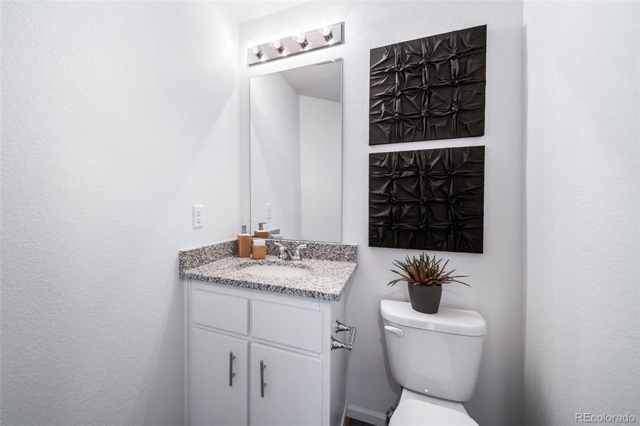 Furnished interior view inside a new home in , Commerce City (Image 12).