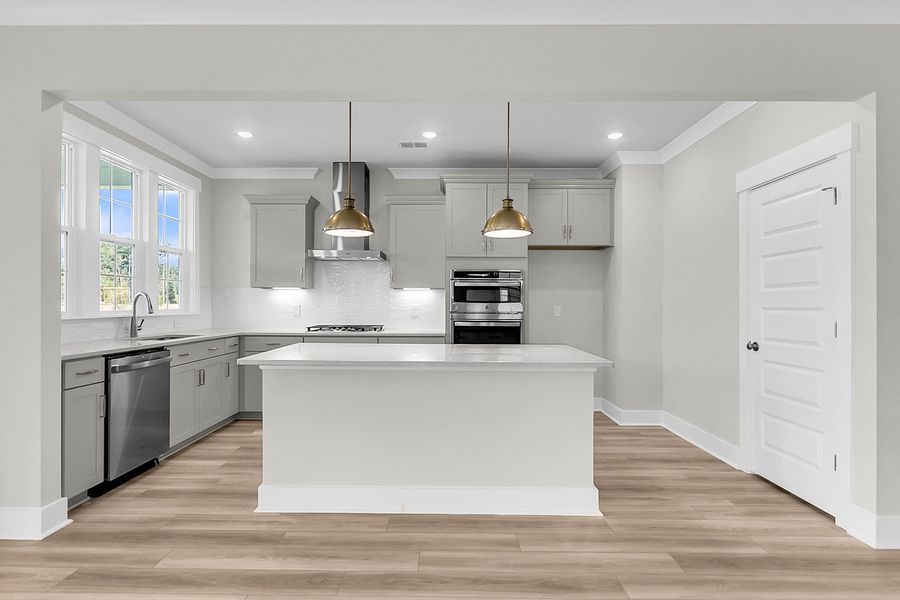 Furnished interior view inside a new home in Pineland Preserve, Summerville (Image 8).