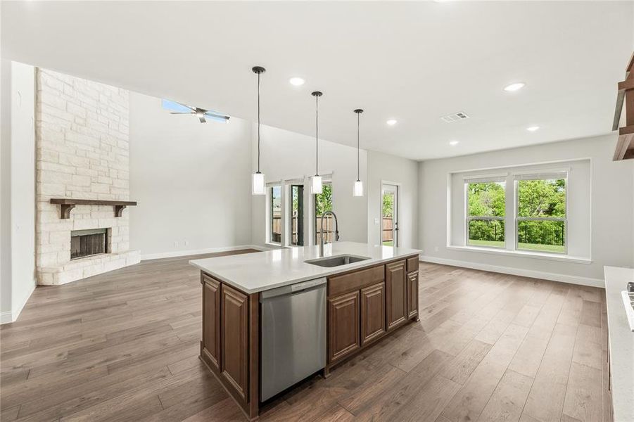 Furnished interior view inside a new home in Liberty, Melissa (Image 11).