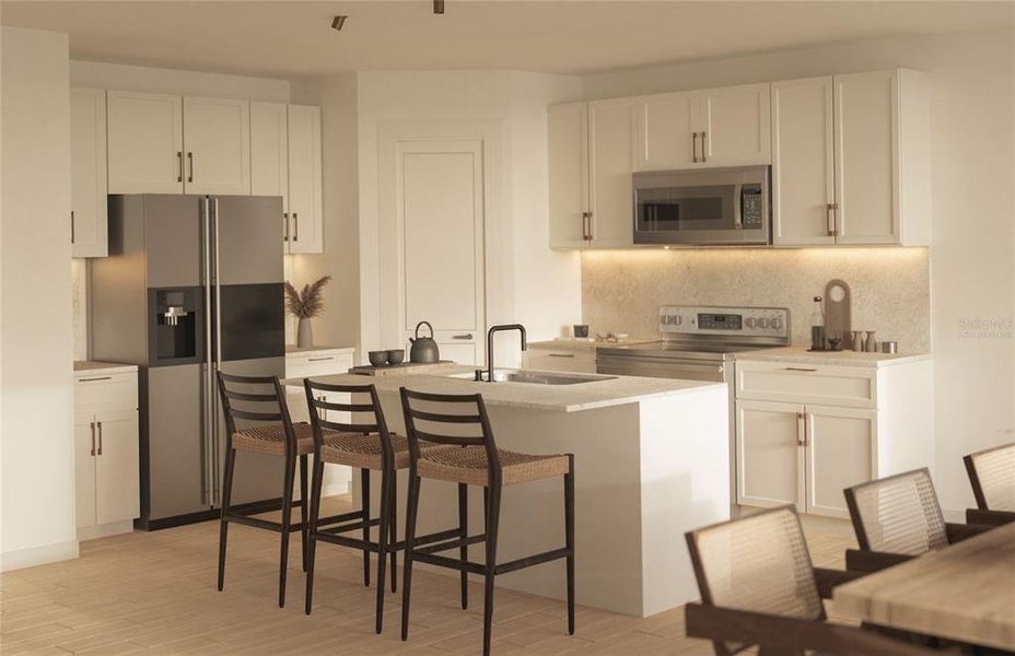 Furnished interior view inside a new home in , Palm Coast (Image 9).