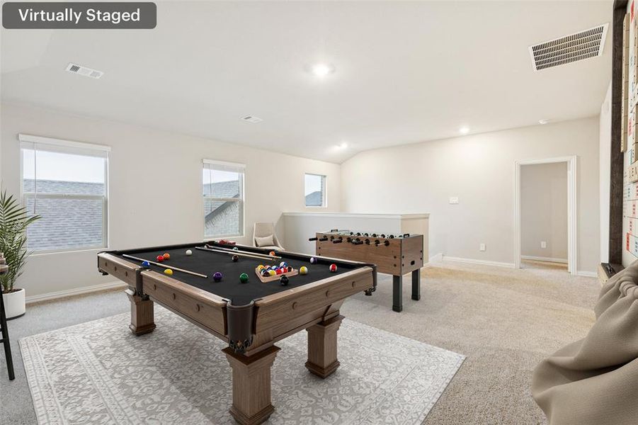 Furnished interior view inside a new home in Wolf Creek Farms - Signature Series, Melissa (Image 19).