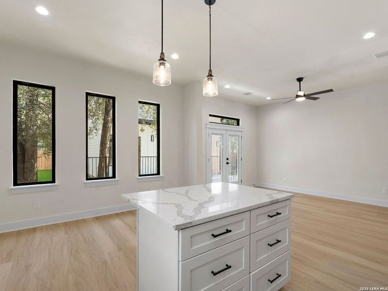 Furnished interior view inside a new home in , Austin (Image 13).