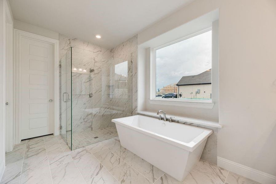 Furnished interior view inside a new home in Monterra, Fate (Image 4).