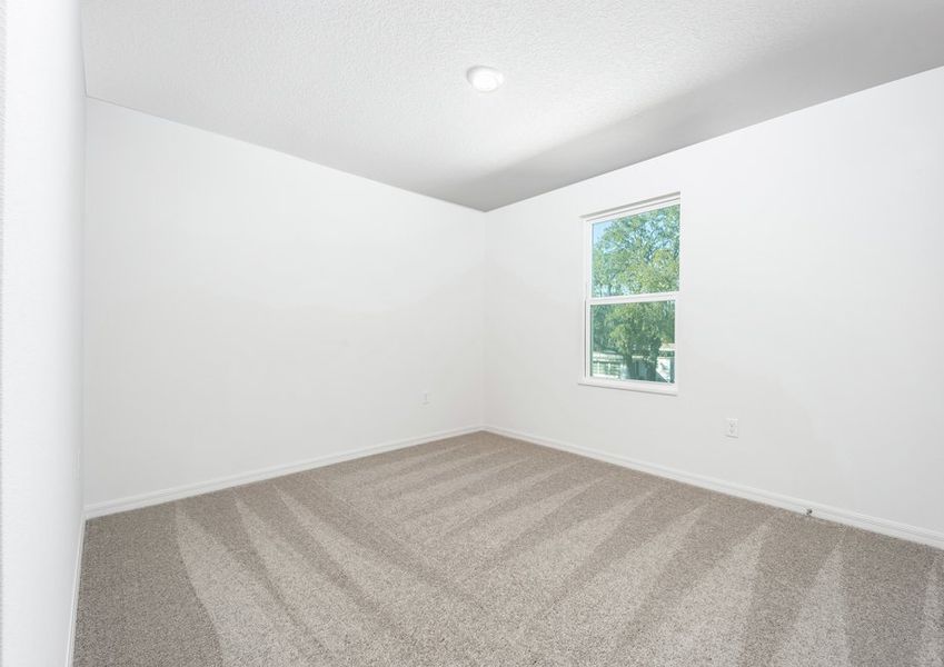 The Driftwood features 3 spacious secondary bedrooms