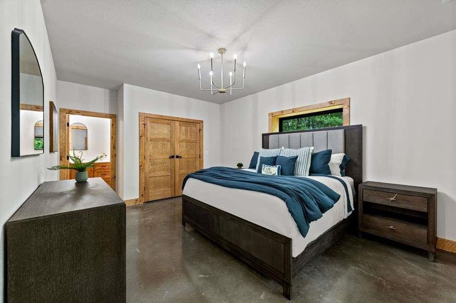 Furnished interior view inside a new home in , McCaysville (Image 17).