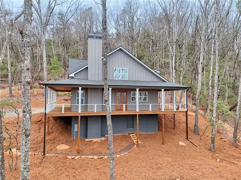 In-progress construction of a new home in , Clayton, GA (Image 63).