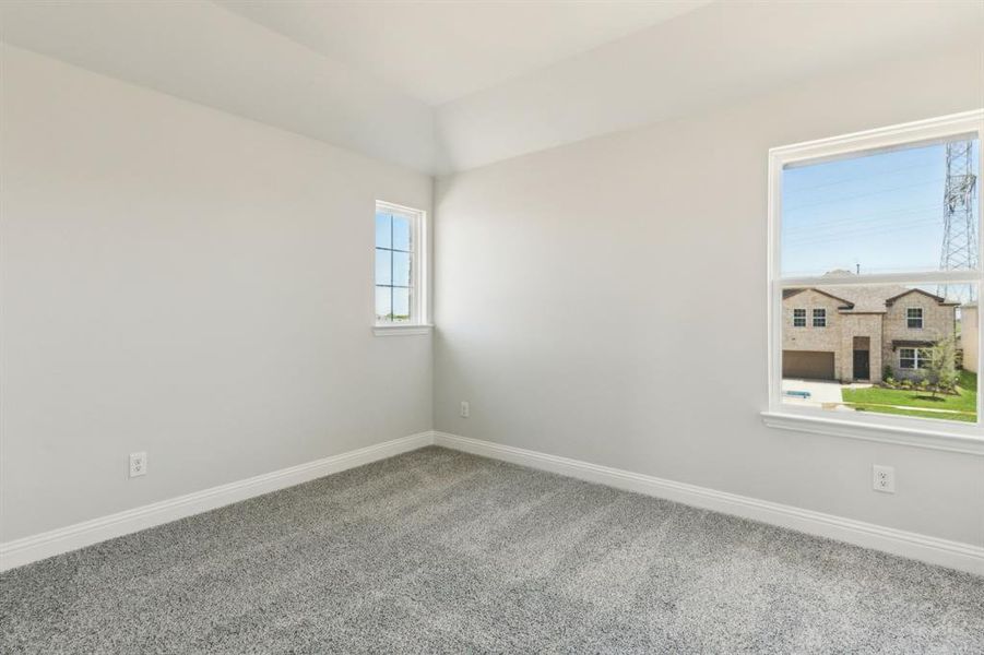 Spacious, unfurnished interior of a new home in Santorini, Seagoville (Image 17). Spacious, unfurnished interior of a new home in Santorini, Seagoville (Image 17).