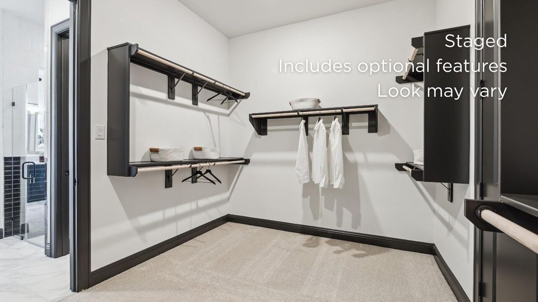 Furnished interior view inside a new home in Woodhavyn 60', Magnolia (Image 18).