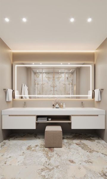 Furnished interior view inside a new home in , Fort Lauderdale (Image 29).