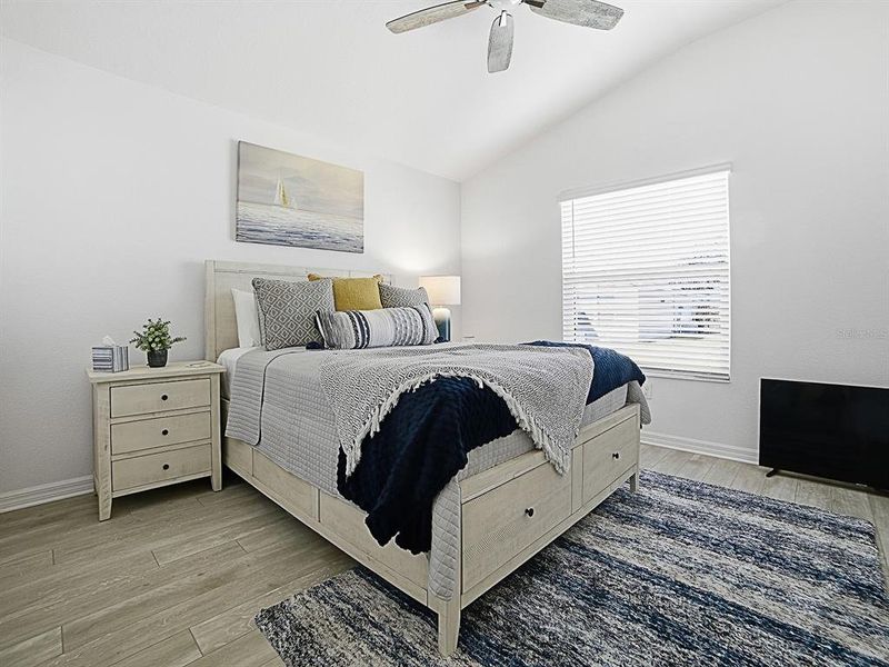 Furnished interior view inside a new home in , The Villages (Image 19).