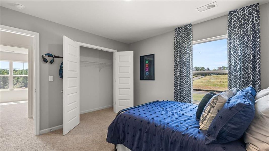 Furnished interior view inside a new home in Bridle Creek, Locust Grove (Image 7).
