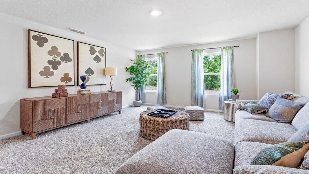 Furnished interior view inside a new home in Pine Dove Estates, Tallahassee (Image 28).