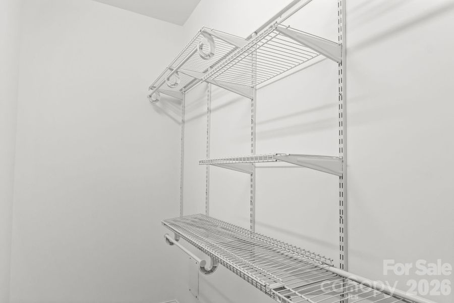 Primary closet