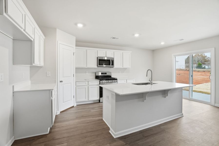 Furnished interior view inside a new home in Ashton Lakes, Lexington (Image 4).