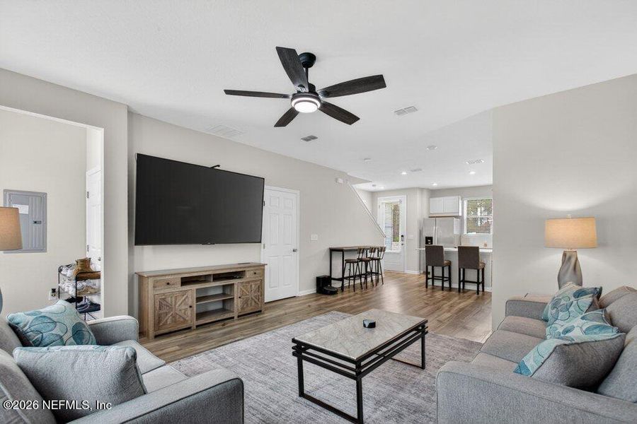Furnished interior view inside a new home in , St. Johns (Image 10).